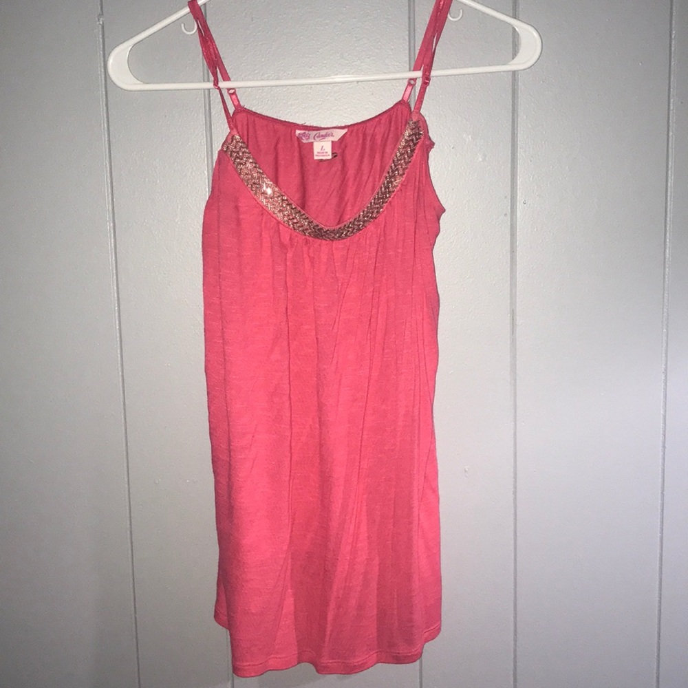 Beaded tank top